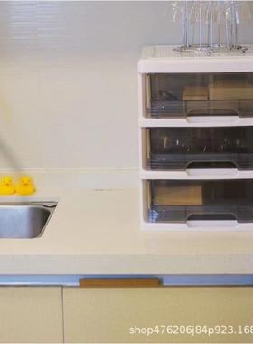 收纳抽屉式办公置物柜学生杂物RY000168抽储室物柜柜屉夹缝柜带抽