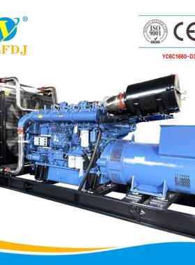 广西发电机12YC1000YL50kva低音柴性油3发电机组80V能噪稳定低油