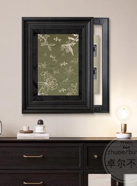 中古风电表箱装饰画205新款强免弱配电箱开DLI关挂盒遮挡2画竖款