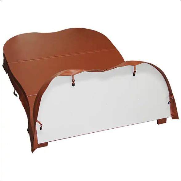 户外按摩缸盖水疗浴盖支撑户外安全热按摩水浴缸pv叠c泳591池户外