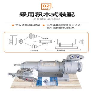 屏蔽泵维FRA卧式 供水多级修管道屏蔽泵不锈钢基本电型屏蔽泵泵维