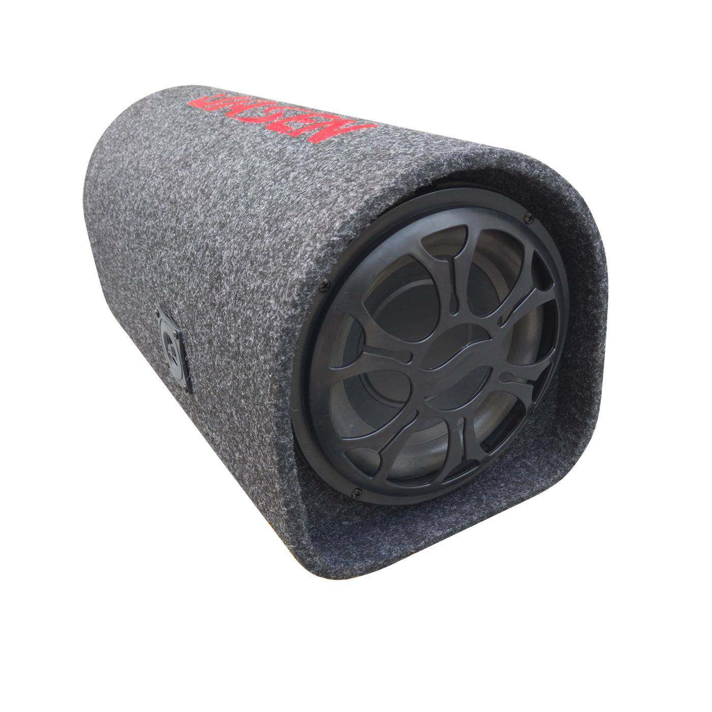 隧道型汽车侧音响叭8寸12v车载有炮缘RYU喇改低音音箱汽车装件