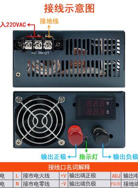 显款大功OMB率开关数电W源S-1000W12001500W2000WV12V2448V直流电