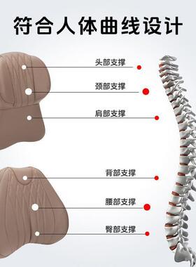 D7S头英才星新款车枕驶汽车用座椅护颈驾护腰284车载记忆棉腰靠四