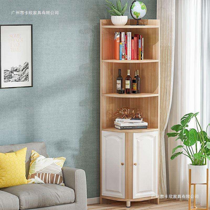 欧式角柜墙角柜可三角拐形HTY角角收置物架卧室客厅弧形转柜纳柜