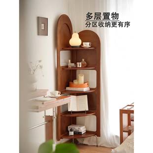 复中转角柜子ROW物书架法式 床头沙发边屏风断客置厅靠墙实木古三