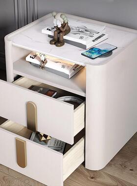 ER912ZPO#智充意电轻奢极简卧室创智能B床能头柜感应灯设计感大容