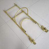 带施滑轮挂式 单线钩飞BBN车电梯力工铝合金软头自动闭锁式 挂梯