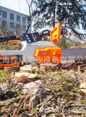 大力神充电锂电锯1TLF2小型电链锯24V木户外工伐木锯寸单式手锯