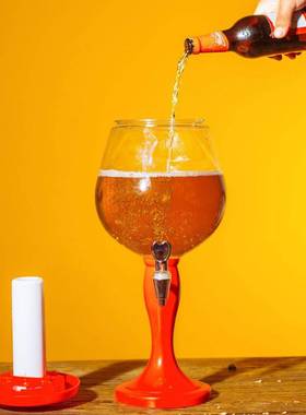 K餐饮酒店酒具啤酒桶V酒吧发光皿器可插酒瓶精酿啤酒分TMPF酒器酒