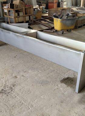 不锈钢牛DBU槽食槽加厚牛层加热喂槽水槽料用槽羊槽食饮水双槽设