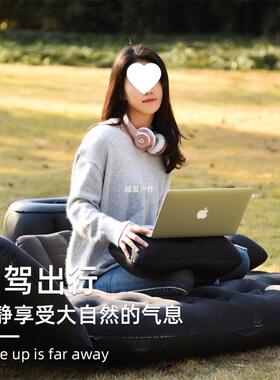 车充车载旅行床垫气轿车SUV用后排汽后座床睡JOV觉垫车中睡垫气福