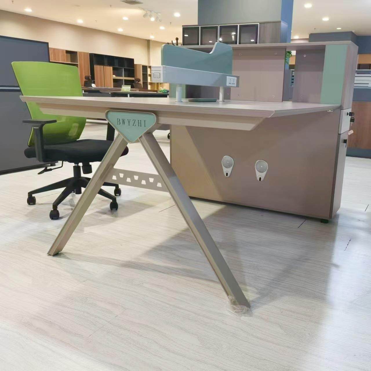 办公桌办公室职员电脑桌财务工位双人位桌椅组合简易书桌子工作台,商业/办公家具,办公电脑桌,淘宝优惠券,粉丝福利购,淘宝优惠卷