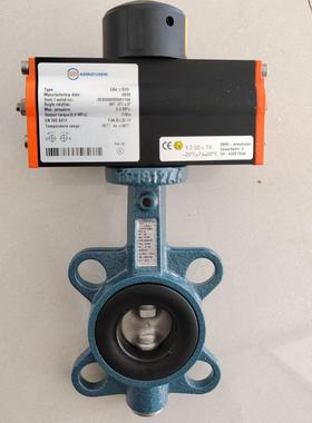 EBRO气动蝶阀 Z011-A DN65 原装进口 依博罗阀门