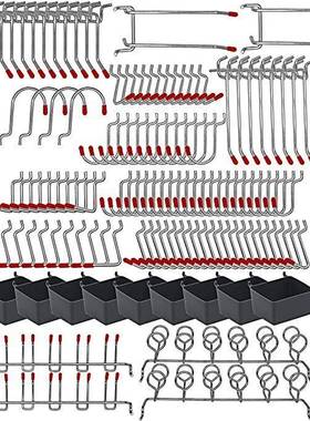 电商洞洞板挂钩洞洞板金属钩工具挂钩Pegboardhook228pcs
