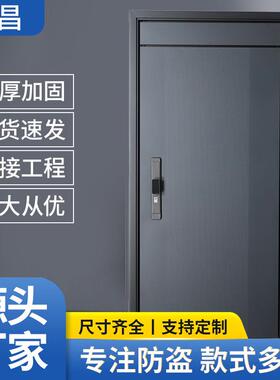 家用隔音甲级防盗门子母门出租房家用安全门别墅进户门