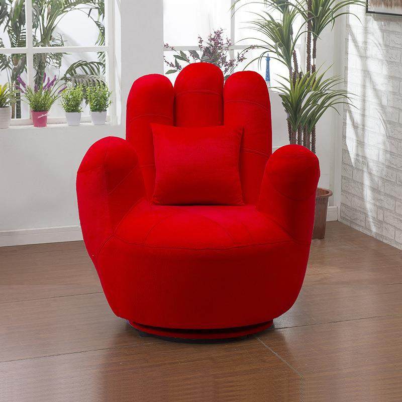 五指沙发大人款儿童款创意单人手指凳时尚可旋转懒人沙发成人休闲