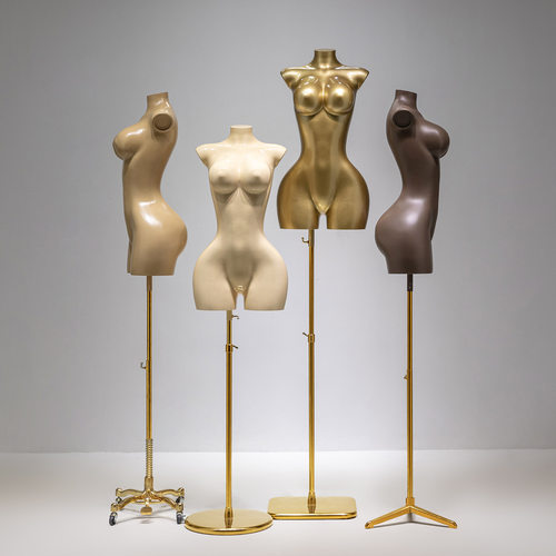 跨境欧美大码人体模型道具女半身橱窗模特专用展示架mannequin