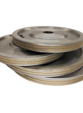 玻璃岩板玻璃磨边机双槽圆边/直边金刚砂轮质优价廉1只起批