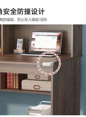 实一木ULA书桌书柜体组合架书家用电脑桌简约卧室桌学生学习写字