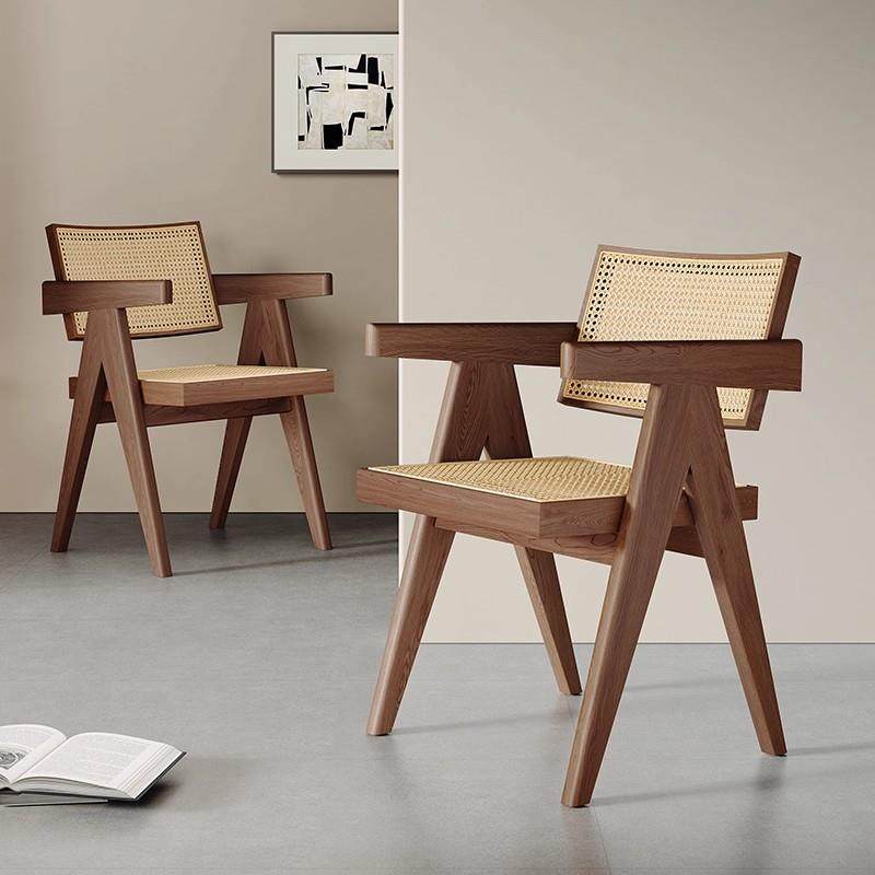 中古木风木头实餐椅2025新款油感系家用无艺术奶懒人编织藤编yi椅子,影音电器,DIY配件,淘宝优惠券,粉丝福利购,淘宝优惠卷