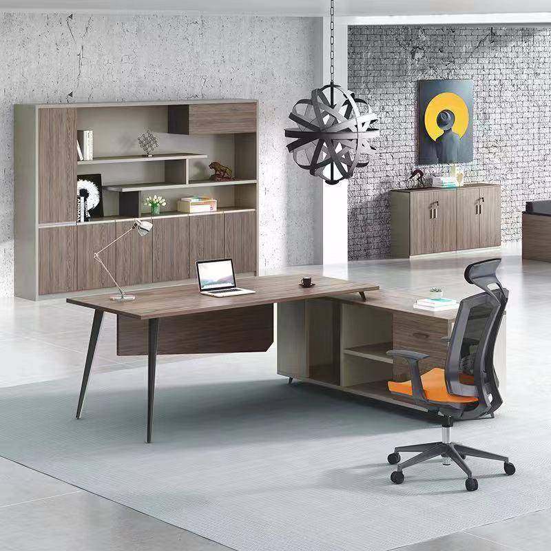 经具室理桌合简约现代办公家办公桌椅组主管桌大班台老板桌SML-03