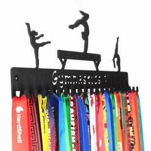 新牌款现货铁全艺奖挂奖架马拉松牌挂钩三项能运0115动会奖牌架