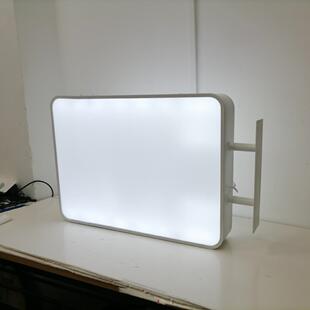 高透光平面VQP亚力灯克箱户外水L防ED锁广告牌连店招牌门头双面发