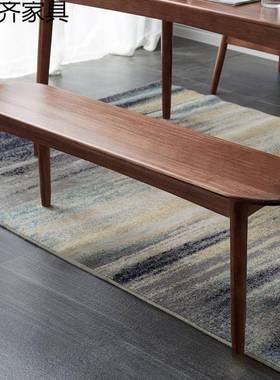 长条ILM凳凳长凳实木长椅凳子餐厅长板凳子家用餐凳板长木长木椅