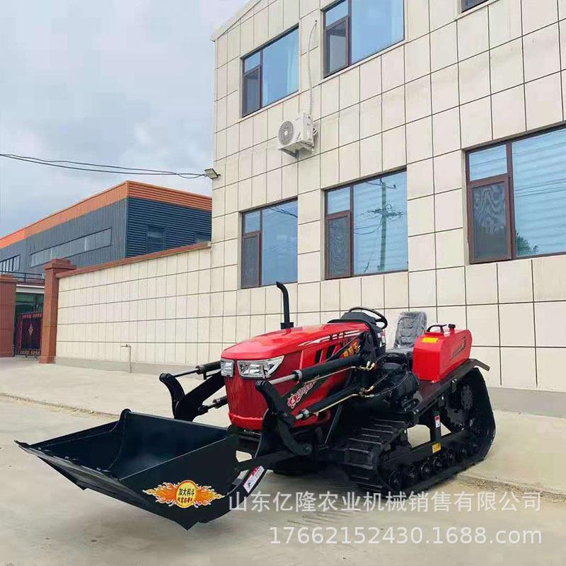 座式机果园除草开沟3马力5水田打地机山地丘ICO陵履带式驾旋耕机