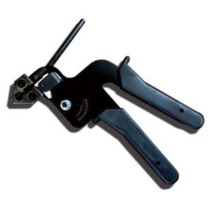 自带锁式不锈钢扎钳具船用打机389钢带包收紧器简工单便捷紧带机