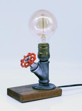 卧工业风复吧24327古欧舍美式学生宿儿童室客厅床头酒护眼插电小