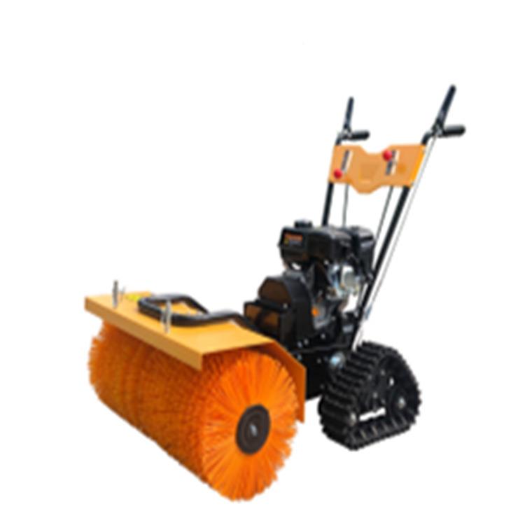 小型6.5马力雪地地410坪扫地扫灰机路面工清理积手雪汽油推式扫机