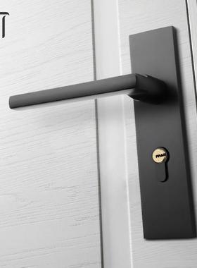 音百安泰太空卧铝门锁53503室内欧式静锁简具约室内木门套装室门