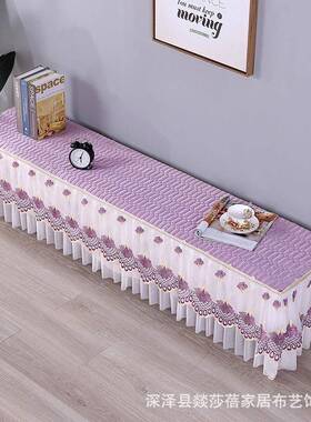 用电蕾视柜防PAB尘几罩茶防尘家罩长方形丝桌布简约现代可选尺寸