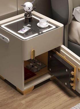 家用保智能多床头柜保险柜一体简约现代功能ZLP无卧室线充电险箱