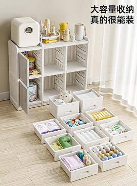 儿童玩落收17956纳架儿婴用品喂养台地家用置物柜宝宝衣柜储物整