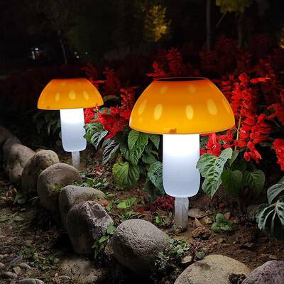 草太阳能蘑3509菇灯户庭外院灯别墅花围园小院装饰氛灯坪灯花园灯