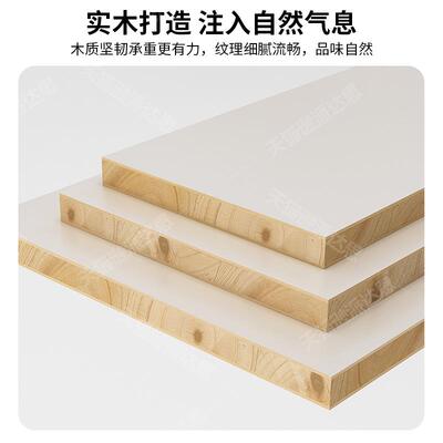 日式木飘窗柜可坐家用书架置物落地矮书阳台架收纳柜实子柜储AQZ