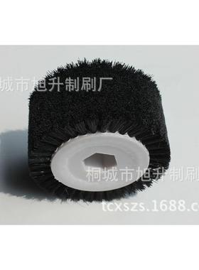 厂家作农业机械排种毛SNE刷农物播种机毛刷鬃轮农机用器刷子黑色