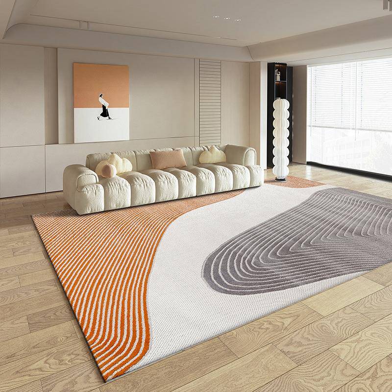 地威尔顿机织地毯客厅卧室地毯轻奢极简简约风防滑巴迪家用毯