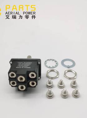 吉尼16397三-S档LMS六螺丝复位纽子开关子开关工程机械钮按钮脚配