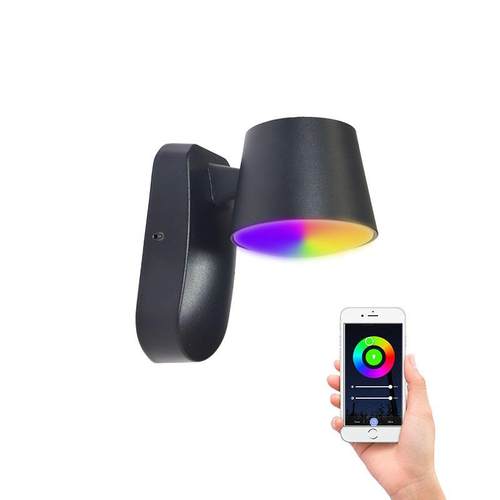 Tuya智能室内壁灯户外过道照明灯门廊卧室简约RGB+CW壁灯
