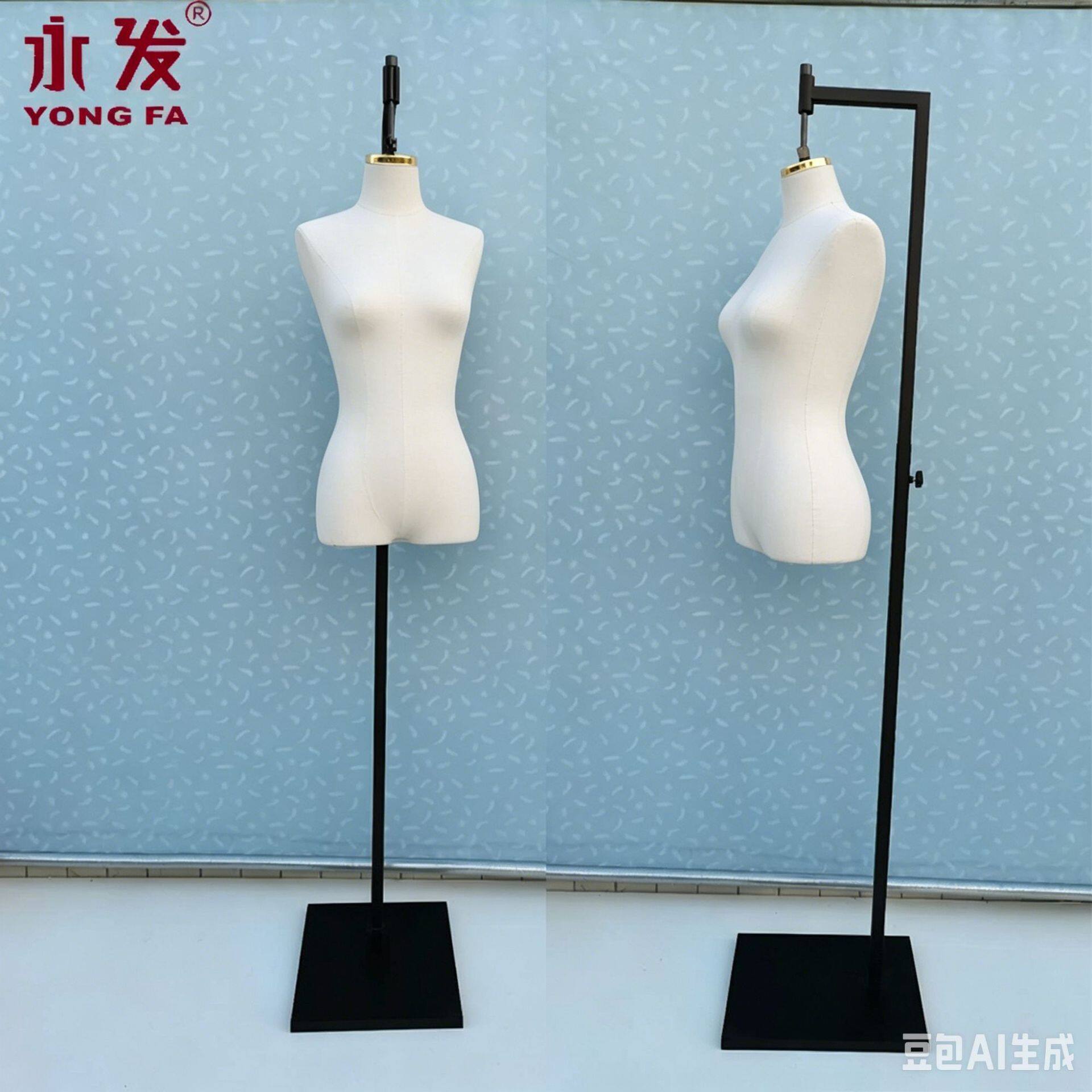 悬挂男半身模特吊挂橱窗女模特展示吊款假人MANNEQUIN