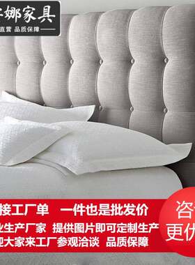 储物1.35床布艺床双人床欧式床1.2米单人床1.5米小户型1.8