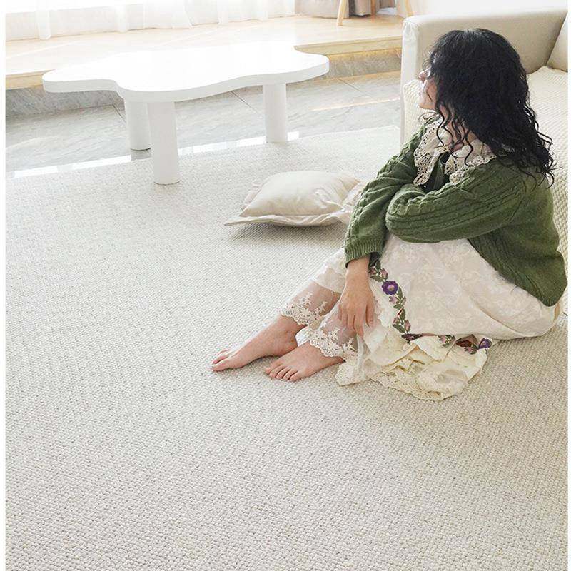家用百搭裁剪定做卧室满铺菠萝圈羊毛混纺地毯客厅茶几纯色地毯,纺织面料/辅料/配套,纺织机械配件,淘宝优惠券,粉丝福利购,淘宝优惠卷