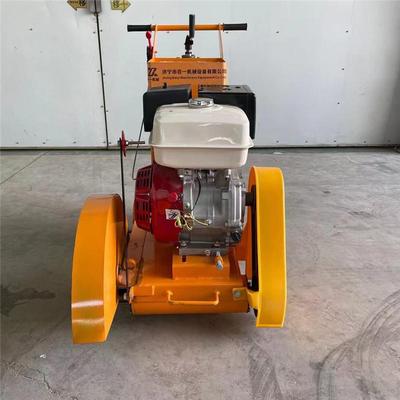 汽油马路426机子切割手牙推式道路切缝机割深2cm路面切机
