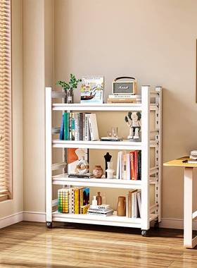 铁家用制书架落地多层置物架简易质儿童铁分艺层书柜钢货架储QWLS