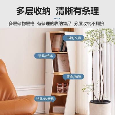 角柜转角柜书架物玄关书拐角墙角角置架柜落创意弧形FOB收纳