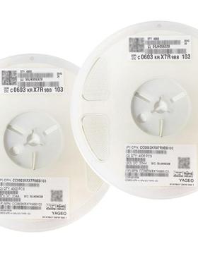 CC0603KRX7R9B10%3（10）0603103K0NFXOUB7R510V国巨贴B片电容现